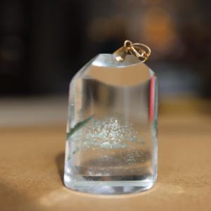 Liontin Kuarsa Phantom Hijau Langka untuk Kekayaan Penyembuhan Spiritual & Astrologi 100% Kristal Hantu Hijau Alami - Product Image 5