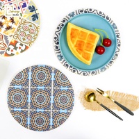 Benutzer definierte Hot Sell OEM Küche Kocht isch Hot Pot Mat Keramik Magnetische Untersetzer Matten & Pads Runde Ganzjährig Glänzende/matte Unterstützung