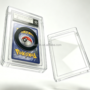 กล่องอะคริลิคคุณภาพสูง SYP สำหรับ <span class=keywords><strong>Michael</strong></span> <span class=keywords><strong>Jordan</strong></span> 1992 Upper Deck McDonald's PSA Mint 9 พร้อมวงแหวนแม่เหล็ก - Product Image 6