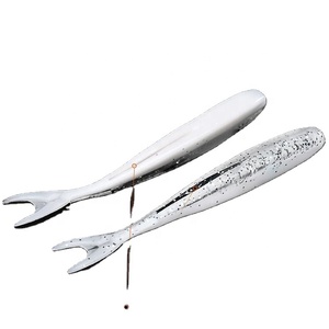 Señuelo blando hundible Lutac 75mm 2g Weihai, señuelo económico tipo orca para pesca con cebo grueso - Product Image 1