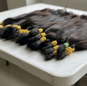 Fábrica de Cabello Natural de Vietnam a Gran Escala, Extensiones de Cabello Humano Virgen 100% Natural, Precio de Fábrica al por Mayor para Distribuidores Globales - Product Image 1