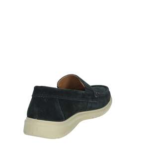 Mocasines de hombre de gamuza beige, estilo slip-on, informales. - Product Image 3