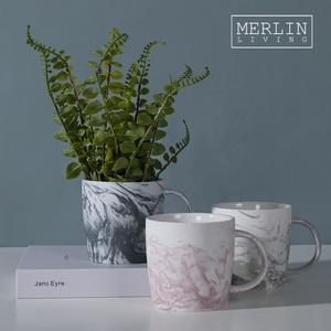 Set Regalo di Tazze in Ceramica Effetto Marmo <span class=keywords><strong>Merlin</strong></span> Living Nordic, Tazze per Caffè e Tè in Porcellana all'Ingrosso - Product Image 2