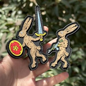 Parches de Silicona 3D Personalizados al por Mayor, Diseño en Relieve, Parches de PVC para Sombreros y Ropa, Parches de Diseñador de Marcas Famosas, Parches de Águilas - Product Image 6