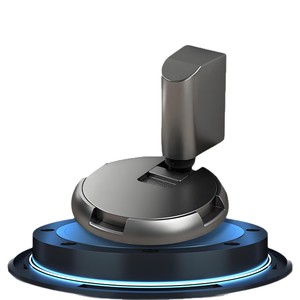 Loquet de porte mécanique Kaishengxi en alliage de zinc, automatique, sans perçage, auto-adhésif, fixation au sol pour salles de bain - Product Image 1