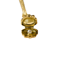 Colliers pendentifs étanches en laiton plaqué or 18 carats avec coquille ouverte et fausse perle pour un style élégant au quotidien et en vacances