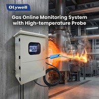 Sistema de Análisis de Gases en Línea Otywell GDB2-T, Carga 4G Opcional a la Plataforma en la Nube Inteligente, Protección IP65 para Taller
