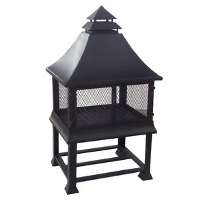 USA Style Hot Sale Wood Burning <strong>Steel</strong> <strong>Outdoor</strong> <strong>Fireplace</strong> - Product Image 2