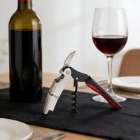 Tire-bouchon décapsuleur en acier inoxydable pour sommeliers et barmen, coupe-capsule et décapsuleur, accessoires pour la bière