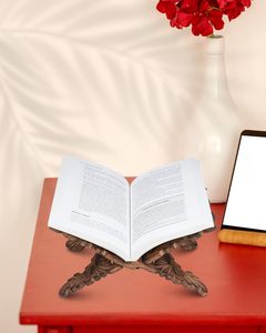 <span class=keywords><strong>Rayer</strong></span> Quran oración libro soporte hecho a mano madera grabado personalizable decoración del hogar regalo de vacaciones - Product Image 4