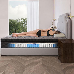 Venta al por mayor colchón híbrido Queen Eurotop 26CM colchones muelles de bolsillo con <span class=keywords><strong>espuma</strong></span> viscoelástica de gel de alta <span class=keywords><strong>densidad</strong></span> - Product Image 5