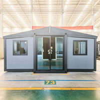Maison Extensible Pliable Préfabriquée Mobile 20ft 40ft Conteneur Modulaire à Vendre