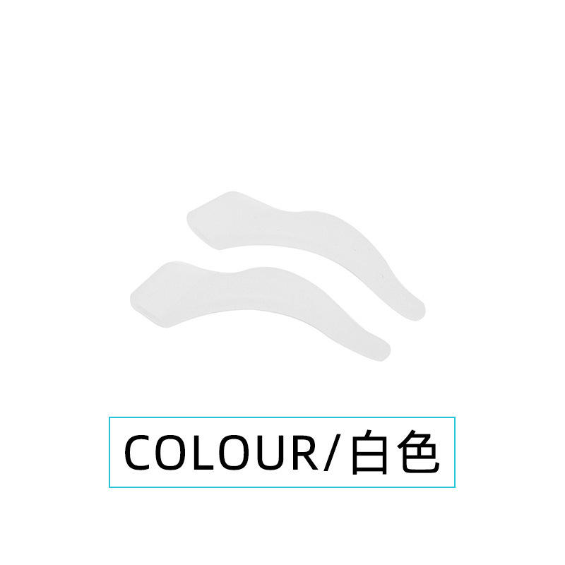 Large silicone earmuffs white