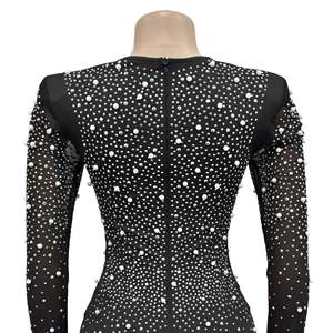 <strong>Birthday</strong> <strong>Outfit</strong> Woman's Clothes Mini Sequin Dress <strong>Modest</strong> Spandex Prom Dresses 2024 Elegant for Party - Product Image 5