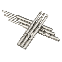 SANYU S2 Alloy Steel Torx Screwdriver Bits Kelas Industri Lapisan Krom Berbagai Ukuran Bit 60mm/80mm/100mm/150mm OEM