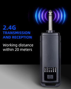 4 Trong 1 Phổ 2.4G Micro Không Dây Với Pin Sạc Cho Sân Khấu Chuyên Nghiệp Hiệu Suất Và Karaoke D100 + N24 - Product Image 6