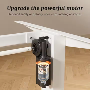 Moderno Varidesk Standing Desk Riser Fácil montaje Muebles de oficina ajustables eléctricos de madera para juegos de computadora <span class=keywords><strong>en</strong></span> la Villa - Product Image 4
