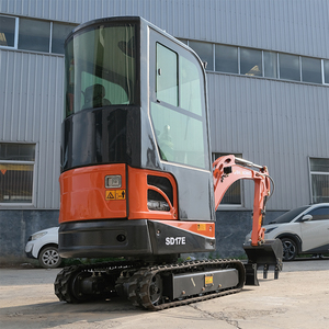 Mini-excavatrice SHANDING de 3,5 tonnes, petite pelle sur chenilles, excavatrice hydraulique pour travaux d'aménagement paysager, de construction et de terrassement - Product Image 3