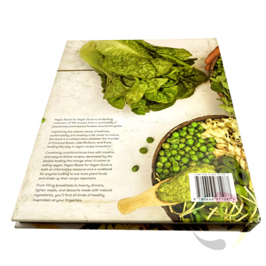 หนังสือสูตรอาหาร ปกเย็บด้ายแบบกำหนดเอง เคลือบฟิล์ม กระดาษอาร์ตเคลือบผ้า พิมพ์ออฟเซ็ต - Product Image 6