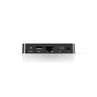 TV Box Inteligente Factory Mortal Q1 Plus Quad Core con Android 14.0, Rockchip RK3518, Reproductor Multimedia ATV, WiFi 6, LAN 100M, 4K, Control por Voz