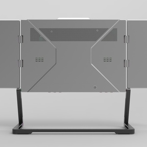 2026 नए फोल्डेबल पोर्टेबल डेस्कटॉप कंप्यूटर ट्रिपल-स्क्रीन ऑल-इन-वन डेस्कटॉप पीसी एसएसडी इनटेल कोर i5 टचस्क्रीन समायोज्य स्टैंड - Product Image 5