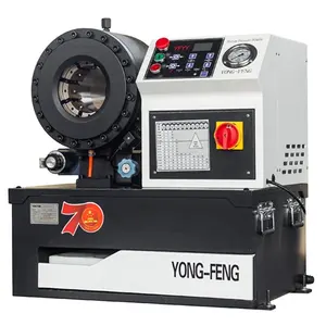 YONG-FENG Y120 Rubber Product Making Machinery Fuel Hose Crimping Large Diameter Hose Crimp Machine