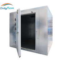 Chambre froide commerciale en acier inoxydable 304 avec panneau d'isolation en PU de 100 mm