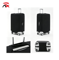 Housse de protection personnalisable pour valise, en tissu souple réutilisable, idéale pour les voyages