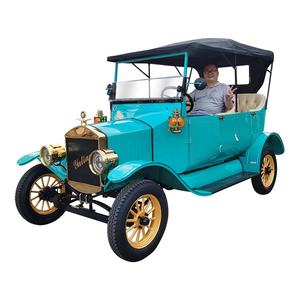 عربة جولف كهربائية طراز تي بتصميم عتيق |   مركبة نقل تجارية لملعب الجولف والمنتجعات معتمدة من EEC بتصميم عتيق - Product Image 6