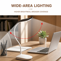 Lampe de nuit pour enfants, lampe de table LED rechargeable, lumière douce et chaude, gradation tactile pour chambre à coucher