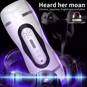 自動強力オナニーカップ 加熱吸引式男性用マスターベーター USB充電式 アナル・膣リアルプッシーセックストイ 男性向け - Product Image 5