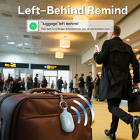 IP67 Résistant à la poussière de l'eau Smart Tag Locator Air Tracker Item Finders avec Find My Track Your Keys Wallet Bagages Pets and Bag