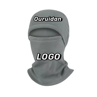 Masque de ski personnalisé avec logo brodé, couvre-visage intégral, 3 trous, style rappeur bandit, balaclava en tricot d'hiver