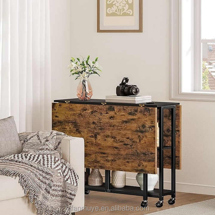 Folding Dining Table Movable Dining Table Expandable Kitchen Versatile ...