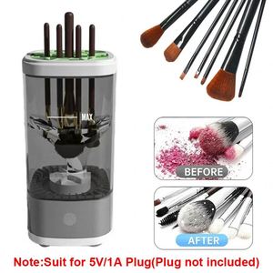 Cleaning Tools Factory Direct Sales New Upgraded Portable Electric USB Eco-Friendly Makeup Brush Cleaner <b>Bathroom</b> Home Use Deep - Product Image 2