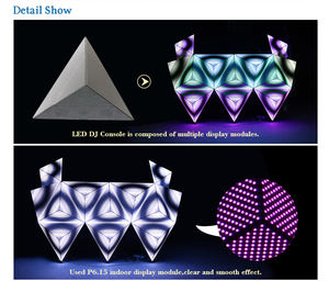 Offres Spéciales P5 DJ Booth LED écran d'affichage de la publicité commerciale Club de bonne qualité <span class=keywords><strong>éclairage</strong></span> SMD puces vidéo <span class=keywords><strong>magasin</strong></span> de détail OEM - Product Image 3