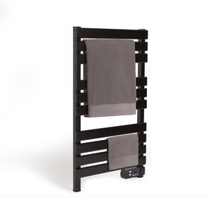 Chauffe-serviettes électrique classique à chauffage rapide 10 barres 500W avec minuterie 8H – Économisez l'énergie pour vos serviettes chaudes <span class=keywords><strong>et</strong></span> votre hiver - Product Image 3