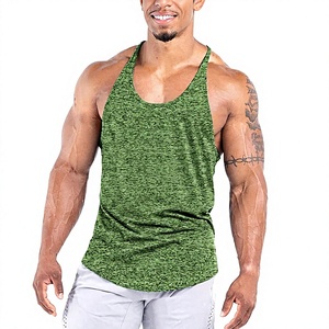 Débardeur de musculation personnalisé pour homme, coupe ajustée, sans manches, respirant, séchage rapide, pour la gym, l'entraînement et le sport - Product Image 1
