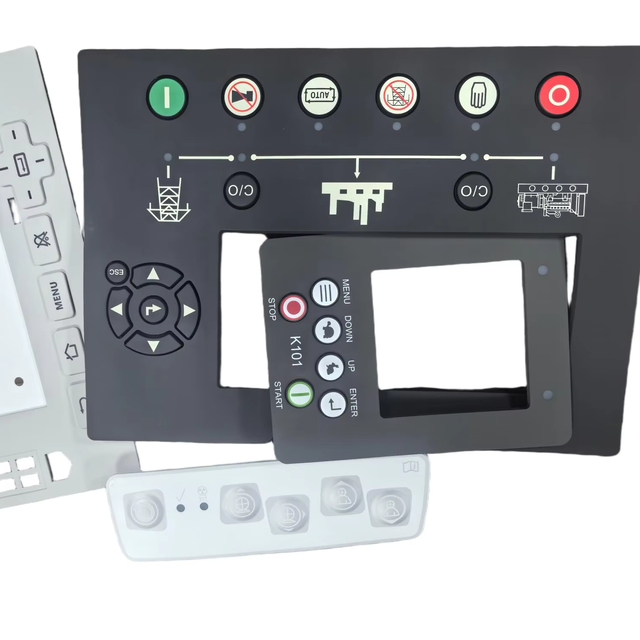 Custom Silicone Membrane Switch Keyboard Metal Button Material Keypad for Home Appliance Control Panel OEM ODM