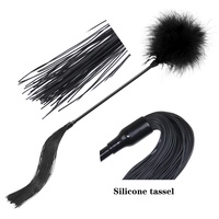 Sex shop érotique pour couple 18 jouets sexy accessoires de fouet fessée fournitures pour adultes jeux de flirt taquiner chatouiller plume bâton Bondage Gear