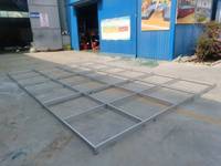 Tapis de protection universel THYD pour l'athlétisme, saut en hauteur, saut à l'élastique, base en alliage d'aluminium, 6m, 100kg