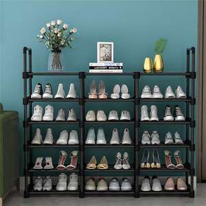 Nuevo <span class=keywords><strong>Zapatero</strong></span> de Plástico que Vale la Pena <span class=keywords><strong>Comprar</strong></span>, <span class=keywords><strong>Mueble</strong></span> de Almacenamiento, Organizador de Zapatos, <span class=keywords><strong>Zapatero</strong></span> Metálico Plegable - Product Image 4