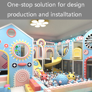New Design Kids Indoor Soft Play Indoor Play Center Children <b>Small</b> Indoor Playground Equipment with <b>Slide</b> Ball Pool Ocean Ball - Product Image 4