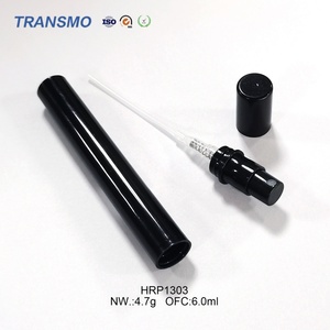 Flacon pulvérisateur cosmétique vide, flacon de parfum à étiquette privée, emballage de flacon pulvérisateur, conteneur de pulvérisation 6 ml, flacons pulvérisateurs noirs, brume fine - Product Image 6