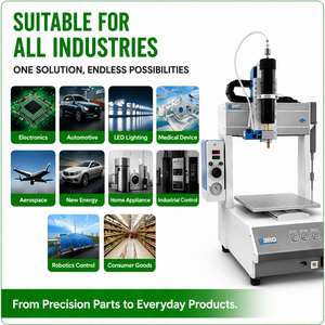 Dispensador de Pegamento Automático CNC de 3 Ejes para Escritorio, Robot Dispensador para Aplicaciones de Componentes de Automóviles - Product Image 6