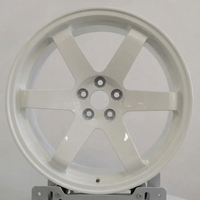 Nouvelles jantes monobloc forgées 1 pièce JDM personnalisées 18-23 pouces 5x112/114.3/120, revêtement poudré, design concave, en alliage d'aluminium de course