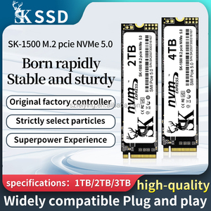 ไดรฟ์โซลิดสเตท PCIe 5.0 ความเร็วสูง 2TB, SSD M2 ประสิทธิภาพสูงสำหรับเดสก์ท็อปพีซี, 14000MB/วินาที, ชิป TLC แบบอิสระ PCIe - Product Image 2