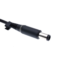 OEM ELETEC Laptop DC 7.4*5.0mm Connector Cord Cable with LED Light for Dell Charger Adapter Charging Cable 1.8m
