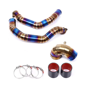 Tuyau de charge en titane OE 13717846270 13717846272 Kit de tuyau de charge turbo haute performance pour BMW S55 M2C M3 M4 48V - Product Image 1