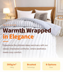 Set di Biancheria da Letto Trapuntata Fatta a Mano 100% Poliestere per Casa e Hotel con Motivo Stampato Semplice Disponibile in Misura Super King - Product Image 2